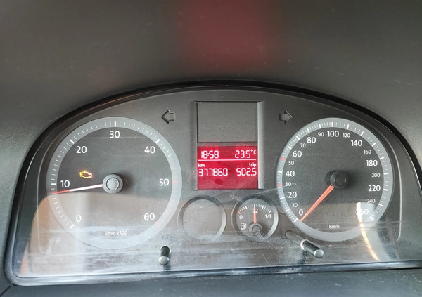 Volkswagen Caddy cena 15500 przebieg: 377860, rok produkcji 2008 z Międzylesie małe 56